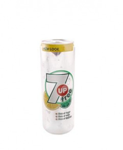 7 Up Diet Can (25 cl) Six-pack