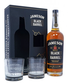 Jameson Black Barrel - Gift Set (70 cl)