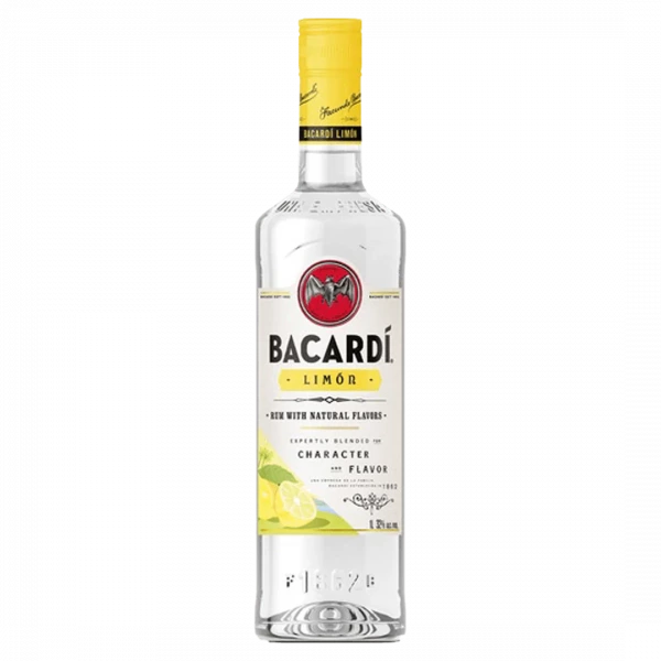 Bacardi Limon 1L - Premium Rum Bottle