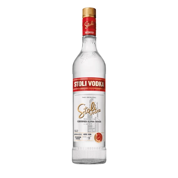 Stolichnaya Premium 1L - Premium Vodka Bottle