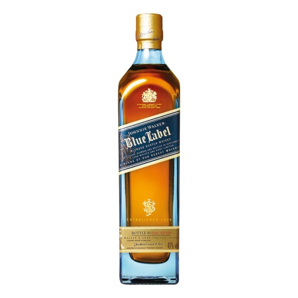 Johnnie Walker - Blue Label * 75 cl - Blended Malt Whiskey Bottle