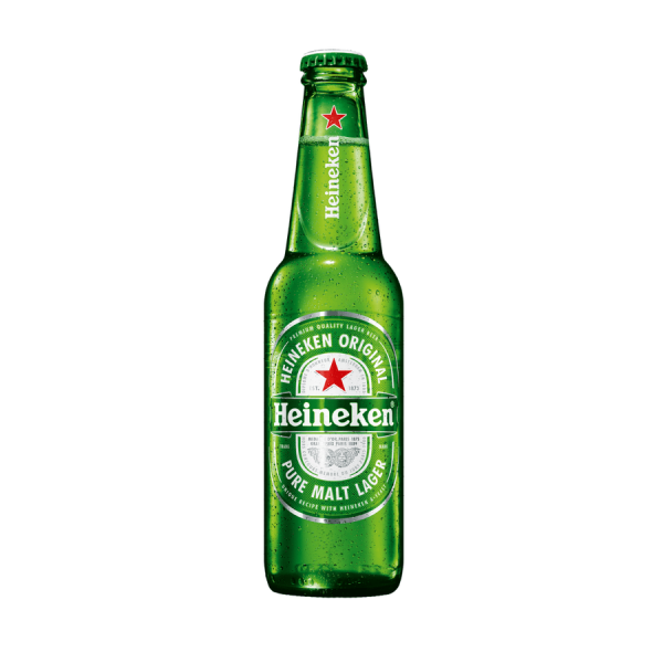 Heineken Bottle 33 cl - Premium Beer Bottle/Can