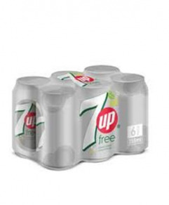 7 Up Diet Can (33 cl) Six-pack