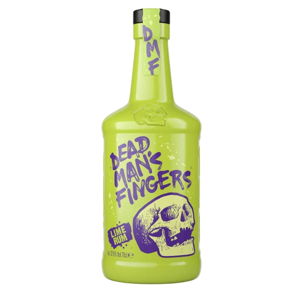 Dead Man's Fingers Lime Rum 70 cl - Premium Rum Bottle