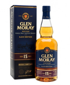 Glen Moray - 15YO Single Malt Whiskey (75 cl)