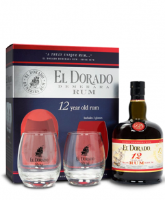 El Dorado Rum - 12yo + 2 Glasses (70cl)