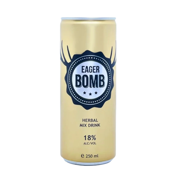 Eager Bomb - Herbal Mix Drink 25 cl - Premium Liqueur Bottle