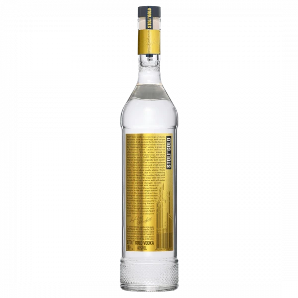 Stolichnaya Gold 1L - Premium Vodka Bottle
