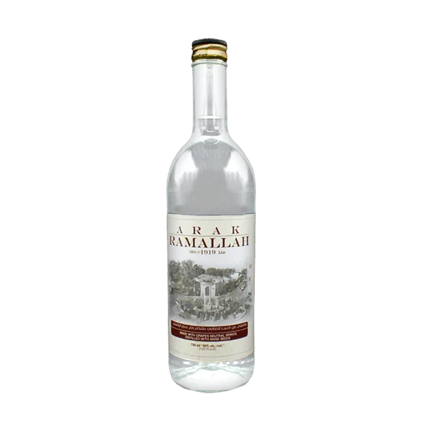 Arak Ramallah 75 cl - Traditional Arak Bottle