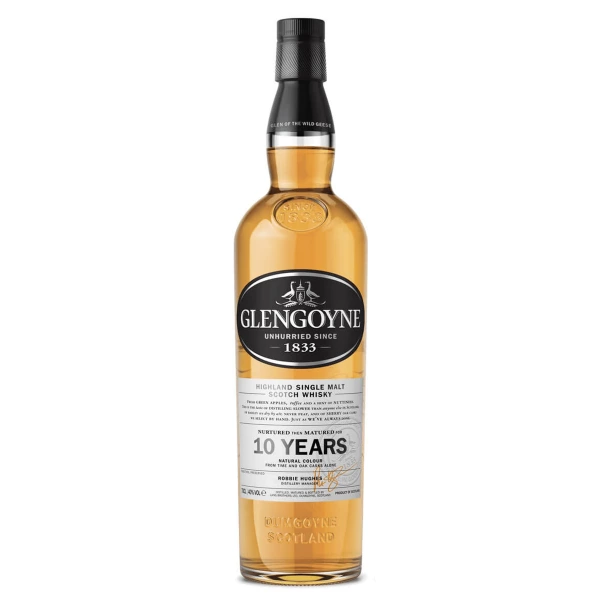 Glengoyne 10 YO 70 cl - Single Malt Whiskey Bottle